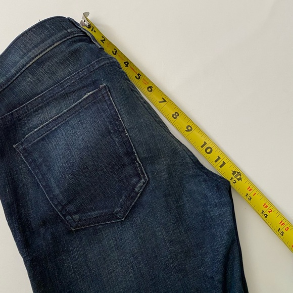 Current/Elliott Jeans Silverlake Zip Skinny Jeans in Sargent Destroy size 26 - Picture 12 of 13